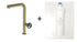 Potento Brass/Gold Mix & Match, kitchen mixer tap - Olif