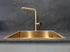 Potento Brass/Gold Mix & Match, kitchen mixer tap - Olif