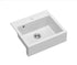 Quadron Bill 110 White, belfast granite sink - Olif