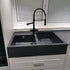 Quadron Bill 120 Black, belfast granite sink - Olif