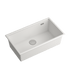 Quadron Clark 840 White, topmount or undermount sink - Olif