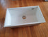 Quadron Clark 840 White, topmount or undermount sink - Olif