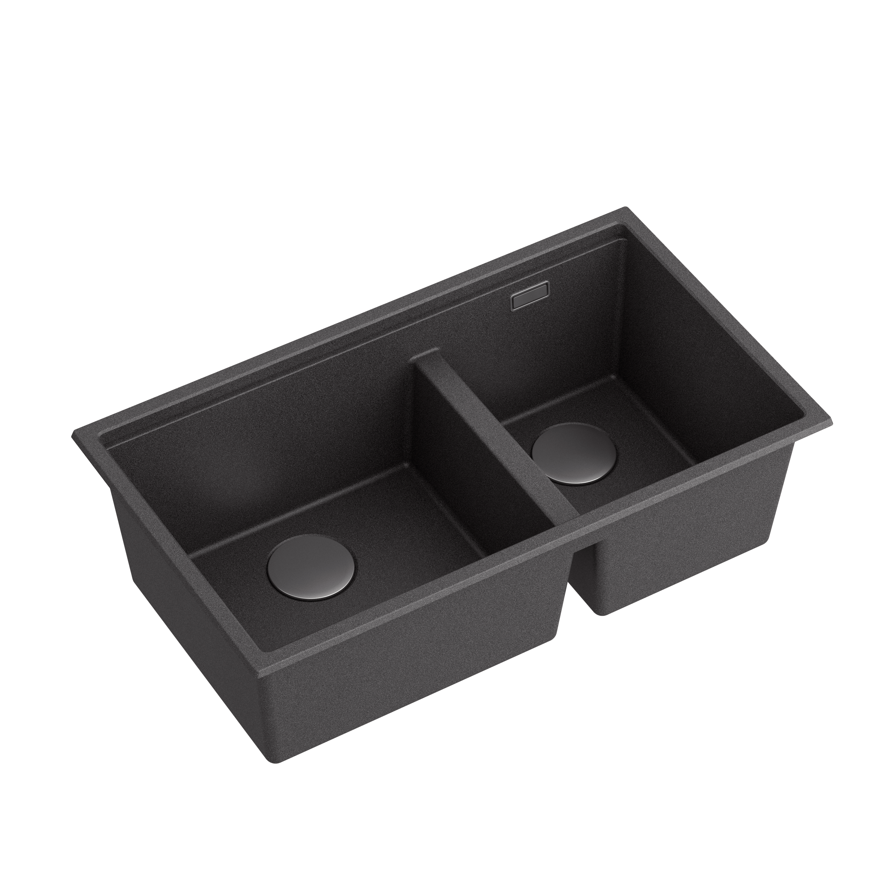 Quadron Clark 842 Black, topmount or undermount sink - Olif