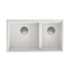 Quadron Clark 842 White, topmount or undermount sink - Olif