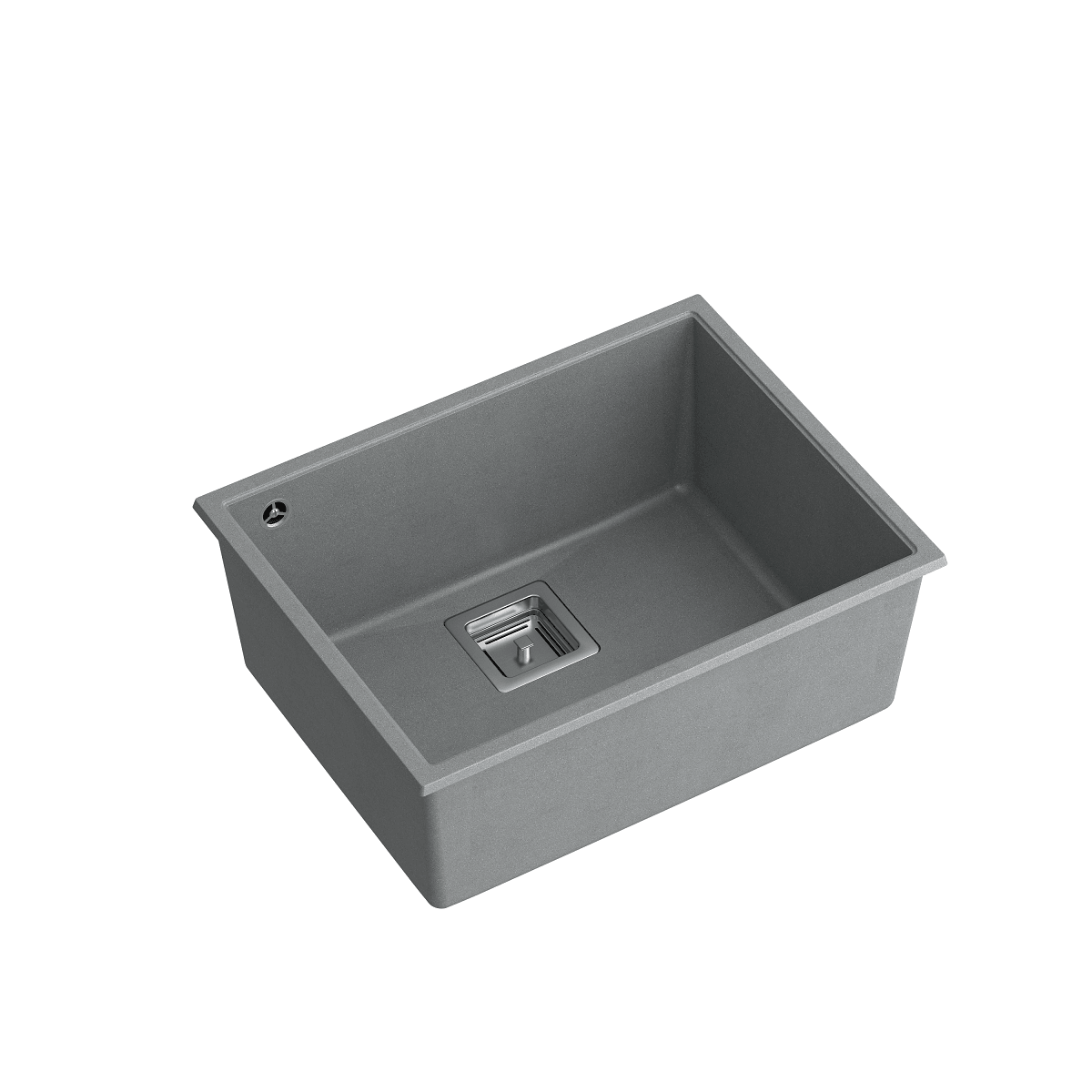 Quadron David 50 Grey, topmount or undermount sink - Olif