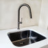 Quadron Felicity kitchen tap, Anthracite - Olif