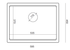 Quadron Logan 100 Grey, topmount or undermount sink - Olif