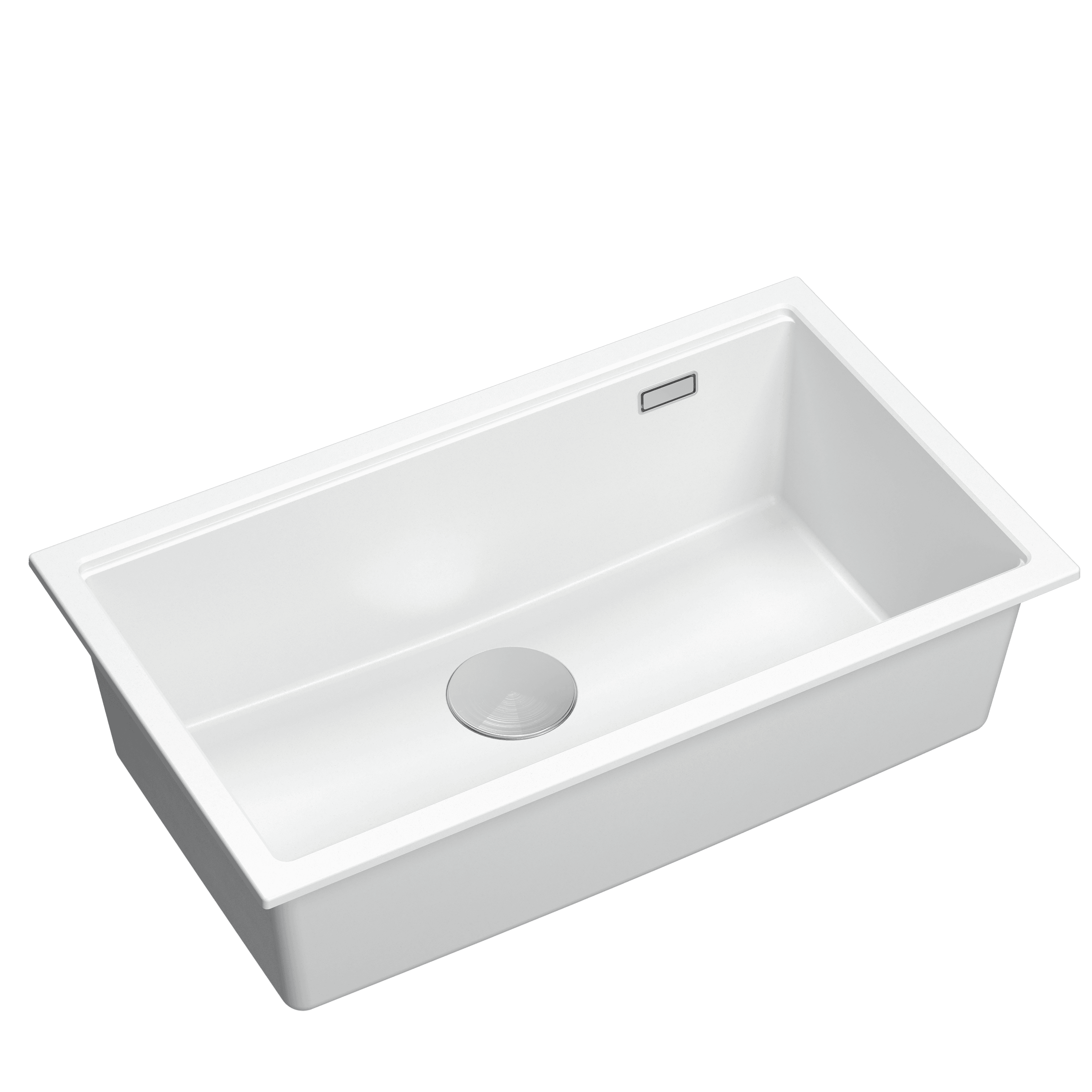 Quadron Logan 110 White, topmount or undermount sink - Olif