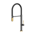 Quadron Margot flexible tap, Mix & Match Anthracite & Gold - Olif