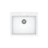 Quadron Morgan 110 White topmount sink, Mix and Match - Olif