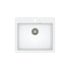 Quadron Morgan 110 White topmount sink, Mix and Match - Olif