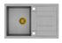 Quadron Morgan 111 Grey topmount sink, Mix and Match - Olif