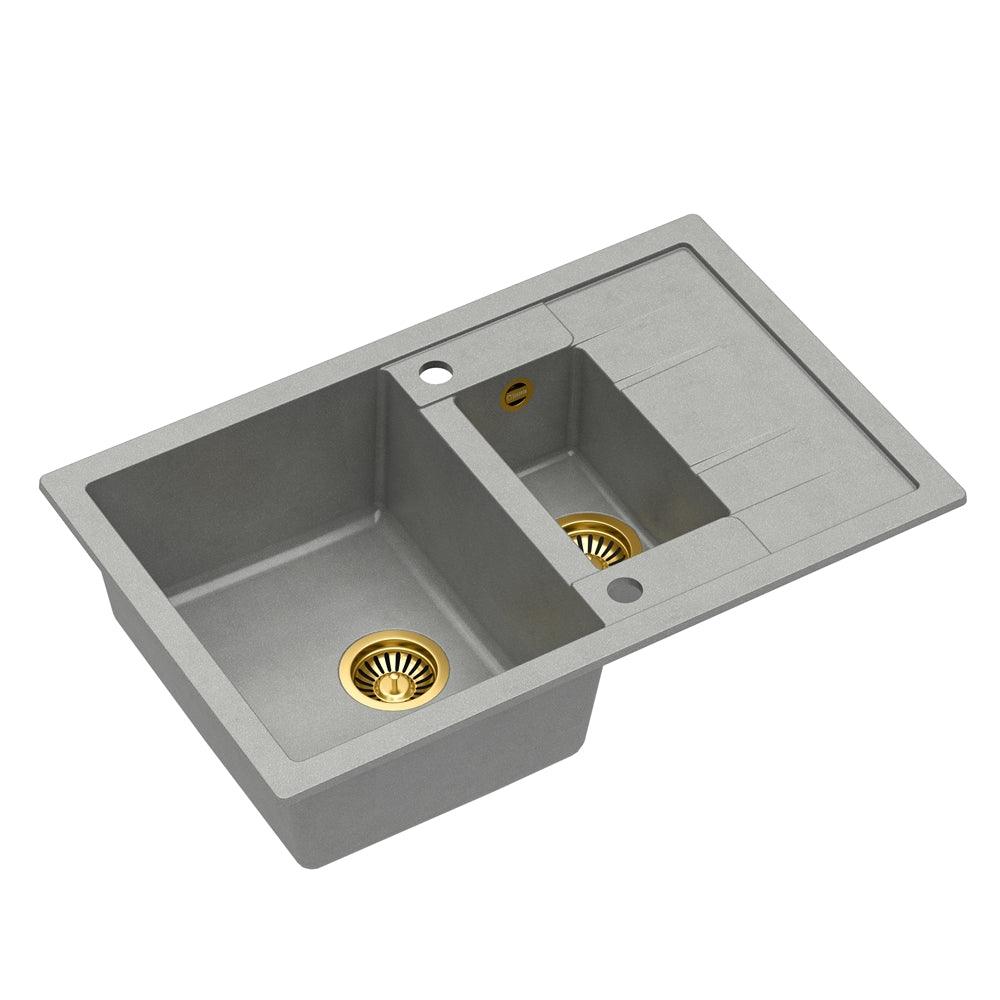 Quadron Morgan 156 Grey kitchen sink, Mix and Match - Olif