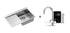 Quadron Russell 111 Brushed Steel, kitchen sink - Olif