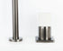 Ritmonio Assoluto Brushed Anthracite kitchen tap with Colour Stone Mixer Handle - Olif