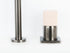Ritmonio Assoluto Brushed Anthracite kitchen tap with Colour Stone Mixer Handle - Olif