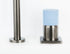 Ritmonio Assoluto Brushed Anthracite kitchen tap with Colour Stone Mixer Handle - Olif