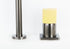 Ritmonio Assoluto Brushed Anthracite kitchen tap with Colour Stone Mixer Handle - Olif