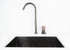 Ritmonio Assoluto Brushed Anthracite kitchen tap with Colour Stone Mixer Handle - Olif