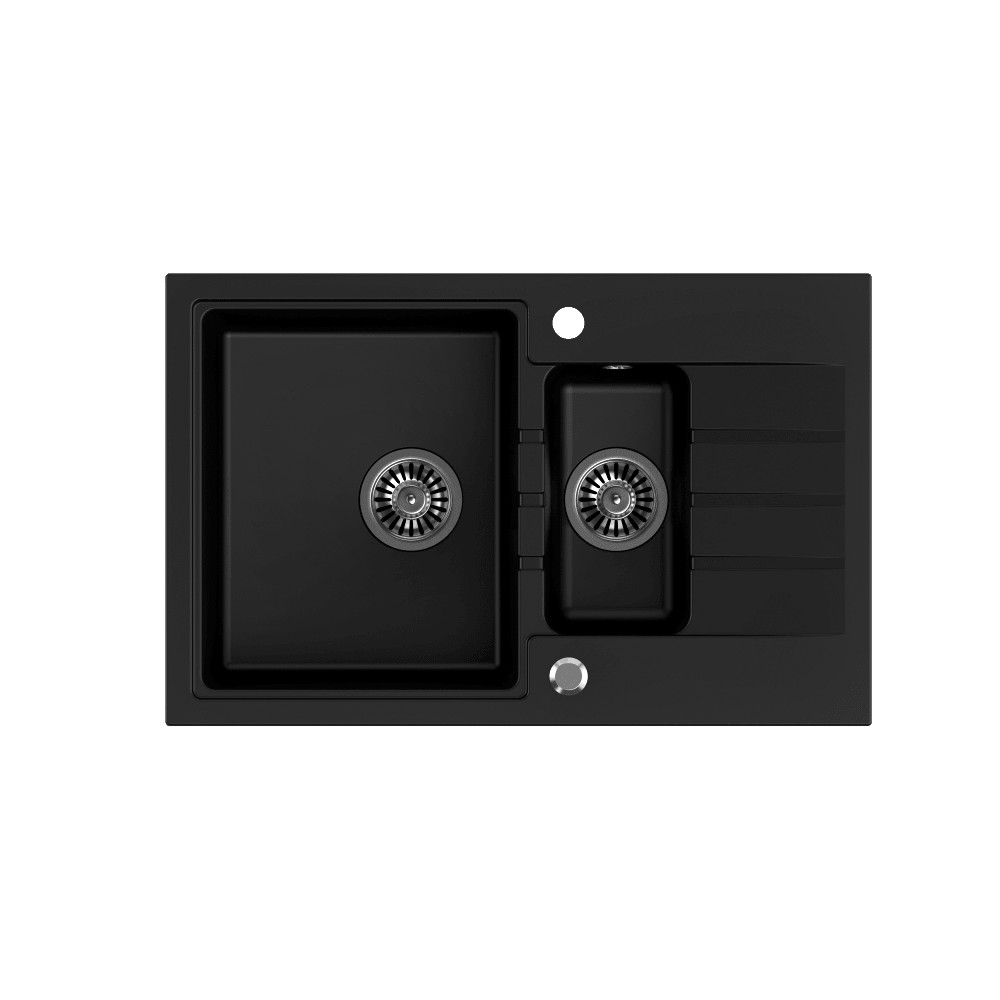 Steiner Peter 156 Pure Black kitchen sink - Olif