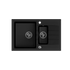 Steiner Peter 156 Pure Black kitchen sink - Olif