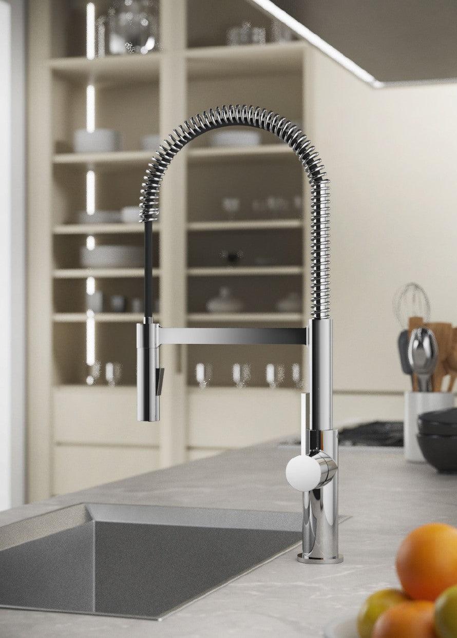 Teorema Giro coil spray tap with flexible spout - Olif