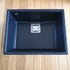 Quadron David 50 Pure Black, topmount or undermount sink