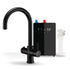 INTU 4n1 Swan Instant Hot Water tap Matte Black, with tank and filter
