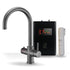 INTU Apex 4n1 Swan Instant Hot Water tap Gunmetal, with tank and filter