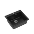 Quadron Morgan 110 Pure Black topmount sink