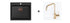 Quadron Morgan 110 Pure Black topmount sink