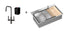 Olif Robusto 3n1 Instant Hot Water tap Brushed Nickel, with boiler